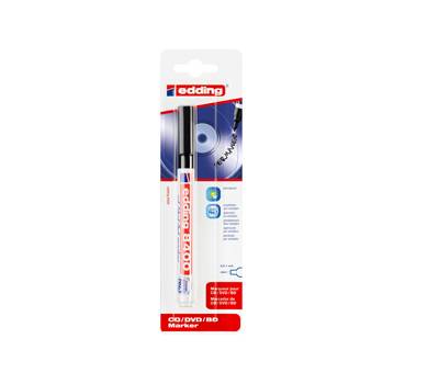 Marcatori per CD-DVD - 8400-8500 RW - punta 1 mm - nero permanente - conf. 10 pezzi - Edding - E-8400 001 - 4004764782703 - DMwebShop