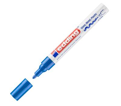 Marcatore permanente a vernice 750 - punta 2 - 4 mm - blu - Edding - E-750 003 - 4004764953080 - DMwebShop