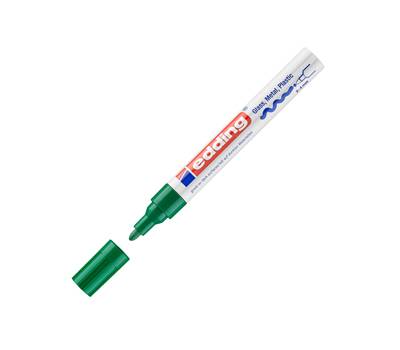 Marcatore 750 a vernice - punta 2 - 4 mm - verde - Edding - E-750 004 - 4004764953110 - DMwebShop