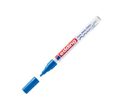 Marcatore 751 a vernice - punta 1 - 2 mm - blu - Edding - E-751 003 - 4004764953424 - DMwebShop