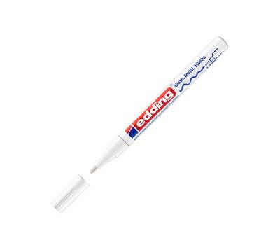 Marcatore permanente a vernice 751 - punta 1 - 2 mm - bianco - Edding - E-751 049 - 4004764953516 - DMwebShop