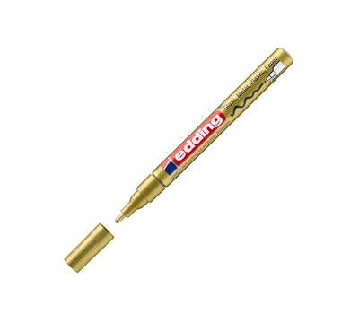 Marcatore permanente a vernice 751 - punta 1 - 2 mm - oro - Edding - E-751 053 - 4004764953547 - DMwebShop