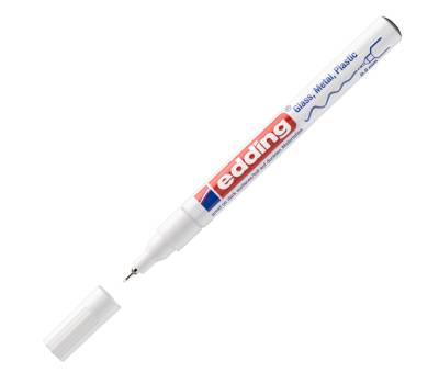 Marcatore a vernice 780 - punta 0,8 mm - bianco - Edding - E-780 049 - 4004764953677 - DMwebShop