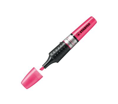 Evidenziatore Luminator - punta a scalpello - tratto da 2 - 5 mm - rosa - Stabilo - 71/56 - 4006381147149 - DMwebShop