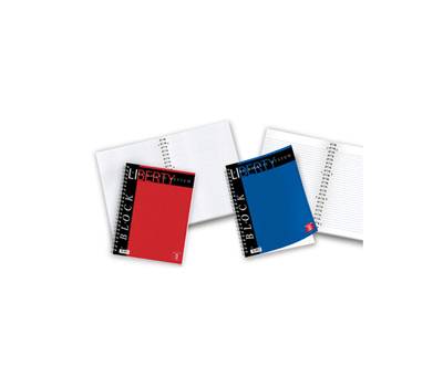 Blocco Liberty Block spirale - 5 mm - 220 x 290 mm - 70 gr - 80 fogli - conf. 5 pezzi - Pigna - 01016515M - 8006873105776 - DMwebShop