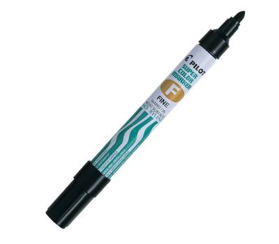 Marcatore Super Color - permanente - punta fine - 4 mm - nero - Pilot - 002412 - 4902505087486 - DMwebShop