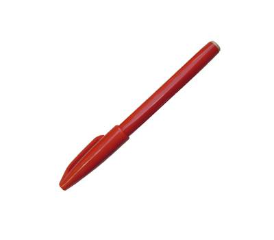 Pennarello Sign Pen S520 punta feltro - punta 2 mm - rosso - conf. 12 pezzi - Pentel - S520-B - 3474370520036 - DMwebShop