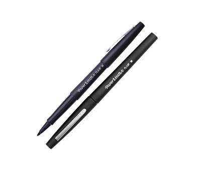 Pennarello Flair Nylon punta feltro - punta 1,1 mm - nero - conf. 12 pezzi - Papermate - S0190973 - 8008285095126 - DMwebShop
