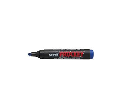 Marcatore Uni Prockey M126 - punta a scalpello da 1 - 5,7 mm - blu - Uni Mitsubishi - M 126 B - 4902778917206 - DMwebShop