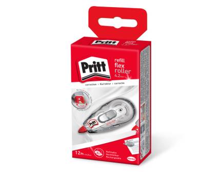 Correttore a nastro - roller - ricaricabile - 4,2 mm x 12 mt - conf. 5 pezzi - Pritt - 2679535 - 5410091323981 - DMwebShop