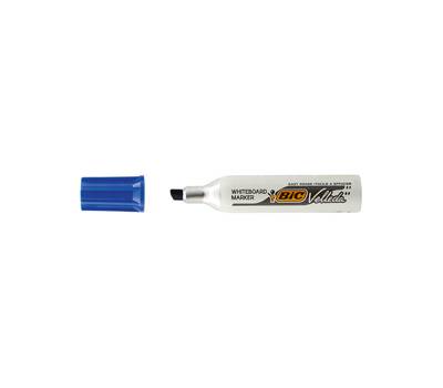 Pennarello Whiteboard Marker Velleda 1781 - punta a scalpello da 3,2 a 5,5 mm - blu - conf. 12 pezzi - Bic - 9402971 - 3086123232792 - DMwebShop