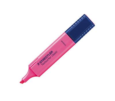 Evidenziatore Textsurfer Classic - punta a scalpello - tratto 1 - 5 mm - fucsia - conf. 10 pezzi - Staedtler - 364-23 - 4007817304686 - DMwebShop