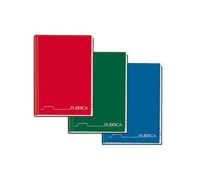 Rubrica cartonato - 1 rigo - A5 - 48 fogli - Blasetti - 1370 - 8007758011465 - DMwebShop