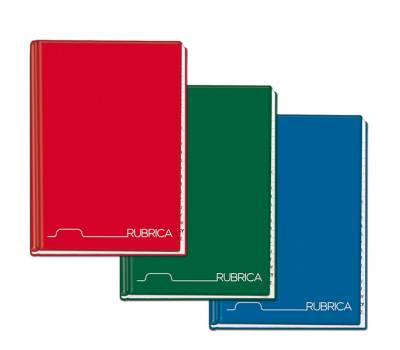 Rubrica cartonato - 1 rigo - A5 - 96 fogli - Blasetti - 1372 - 8007758011519 - DMwebShop