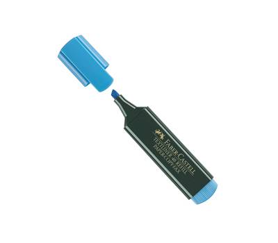 Evidenziatore Textliner 48 - punta di 3 differenti larghezze: 5 - 3 - 1 mm - azzurro - Faber Castell - 154851 - 4005401548515 - DMwebShop