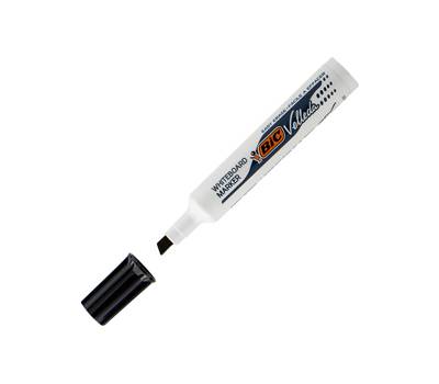 Pennarello Whiteboard Marker Velleda 1791 - punta a scalpello da 3,3 mm a 4,6 mm - nero - conf. 12 pezzi - Bic - 9431931 - 3086121791093 - DMwebShop