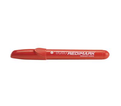 Marcatore permanente Redimark - punta tonda - 3,5 mm - rosso - conf. 12 pezzi - Tratto - 856002 - 8000825856020 - DMwebShop