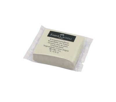 Gomma pane - 36 x 36 x 10 mm - bianca - quadrangolare - conf. 18 pezzi - Faber Castell - 127154 - 4005401013488 - DMwebShop