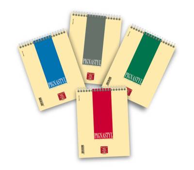 Blocco conf. 10 pezzi - Pignastyl spiralato - 5 mm - A5 - 80 gr - 60 fogli - Pigna - 02156275M - 8005235079458 - DMwebShop