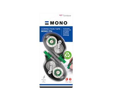 Correttore a nastro - 4,2 mm x 10 mt - conf. 2 pezzi - Tombow - PCT-YT4-2P - 4901991585872 - DMwebShop