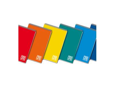 Blocco One Color - A4 - quadretto 5 mm - 60 fogli - 60 gr - spiralato lato corto - conf. 10 pezzi - Blasetti - 1463 - 8007758114630 - DMwebShop