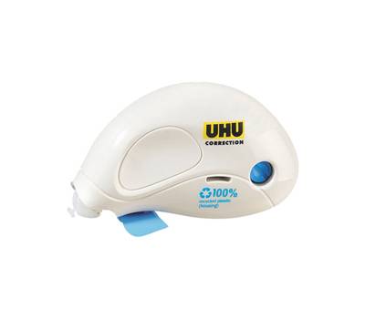 Correttore a nastro Compact Mini - 5 mm x 6 mt - plastica riciclata - conf. 12 pezzi - Uhu - 63477 - 40267142 - DMwebShop Correttore a nastro Compact Mini - 5 mm x 6 mt - plastica riciclata - conf. 12 pezzi - Uhu - 63477 - 40267142 - DMwebShop