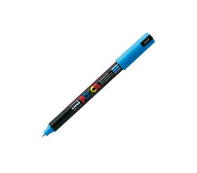 Marcatore a base d'acqua Uni Posca Pen PC1M - punta extra fine - 0,7 mm - azzurro - Uni Mitsubishi - M PC1MR AZ - 4902778089828 - DMwebShop