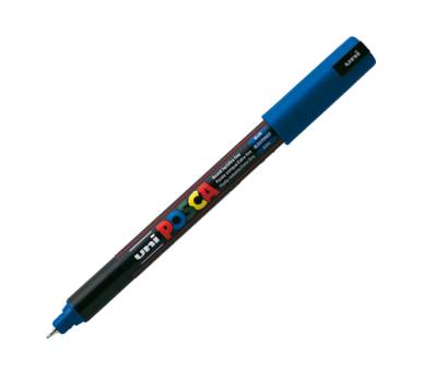 Marcatore a base d'acqua Uni Posca Pen PC1M - punta extra fine - 0,7 mm - blu - Uni Mitsubishi - M PC1MR B - 4902778089873 - DMwebShop