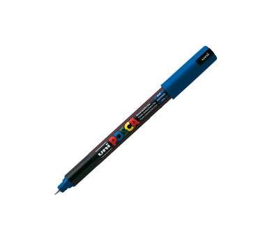 Marcatore a base d'acqua Uni Posca Pen PC1M - punta extra fine - 0,7 mm - blu - Uni Mitsubishi - M PC1MR B - 4902778089873 - DMwebShop