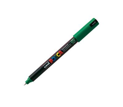Marcatore a base d'acqua Uni Posca Pen PC1M - punta extra fine - 0,7 mm - verde - Uni Mitsubishi - M PC1MR V - 4902778089811 - DMwebShop