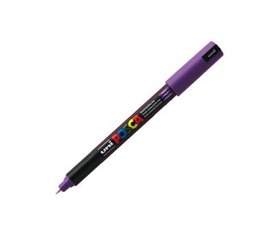 Marcatore a base d'acqua Uni Posca Pen PC1M - punta extra fine - 0,7 mm - viola - Uni Mitsubishi - M PC1MR VI - 4902778089835 - DMwebShop