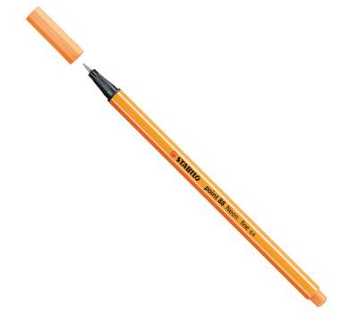 Fineliner Point 88 - tratto 0,4 mm - arancio neon 054 - conf. 10 pezzi - Stabilo - 88/054 - 4006381438575 - DMwebShop