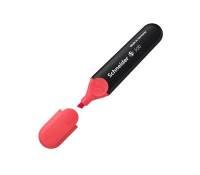 Evidenziatore Job punta a scalpello tratto da 1,5 mm colore rosso - 3662 Evidenziatore Job punta a scalpello tratto da 1,5 mm colore rosso - 3662
