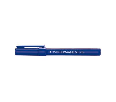 Marcatore Permanent Ink punta tonda 2,00 mm blu - 6858