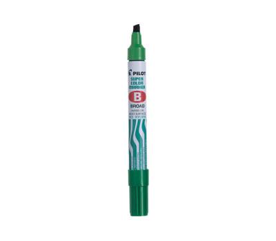 Marcatore Super Color permanente punta a scalpello 4,5 mm verde - 6876