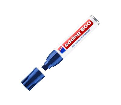Marcatore permanente 800 punta scalpello da 4 a 12 mm blu - 6679