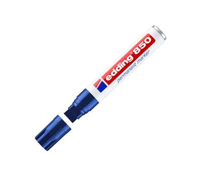 Marcatore permanente 850 punta scalpello da 5 a 16 mm blu - 4506