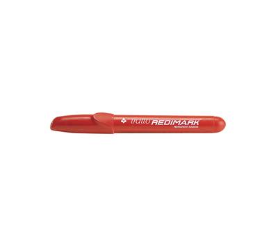 Marcatore permanente Redimark punta a scalpello 6,5 mm rosso - 5042 Marcatore permanente Redimark punta a scalpello 6,5 mm rosso - 5042