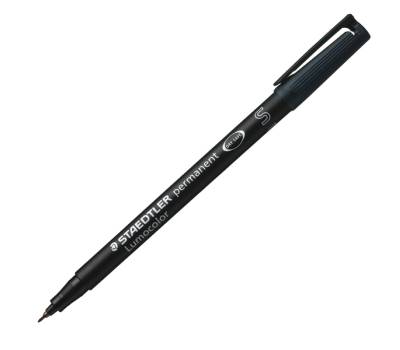 Pennarello Lumocolor Permanent 313 punta 0,4 mm nero - 4420