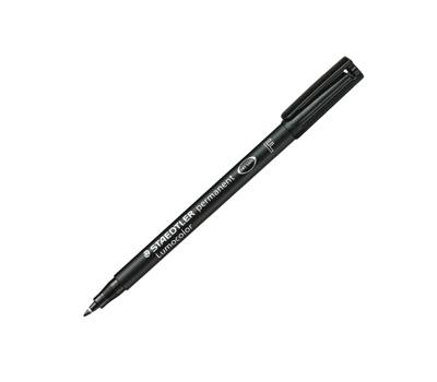 Pennarello Lumocolor Permanent 318 punta 0,6 mm nero - 4422