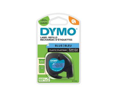 Nastro Letratag 912050 - in plastica - 12 mm x 4 mt - blu - Dymo - S0721650 - 5411313912051 - DMwebShop Nastro Letratag 912050 - in plastica - 12 mm x 4 mt - blu - Dymo - S0721650 - 5411313912051 - DMwebShop