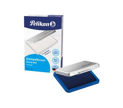 Cuscinetto per timbri - 7 x 11 cm - blu - Pelikan - 100436058 - 4012700331014 - DMwebShop