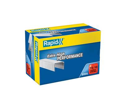 Punti Super Strong - 73/10 - acciaio zincato metallo - conf. 5000 pezzi - Rapid - 24890400 - 7313468904005 - DMwebShop