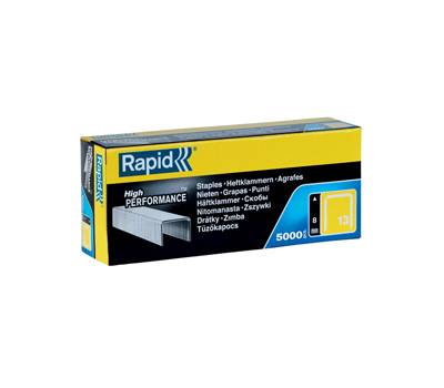 Punti galvanizzati - 13/8 - 8 mm - metallo - conf. 5000 pezzi - Rapid - 11835600 - 7313469013065 - DMwebShop