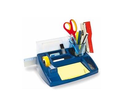 Portacancelleria Oliver - 25 x 21 x 10 cm - blu - Arda - 4121A - 8003438041265 - DMwebShop