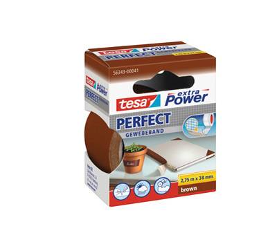Nastro adesivo telato XP Perfect - 38 mm x 2,7 mt - marrone - Tesa - 56343-00041-04 - 4042448044297 - DMwebShop