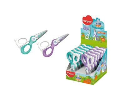 Forbici KidiKut - lama sintetica - punta tonda - 12 cm - conf. 20 pezzi - Maped - 137702-0 - 3154141377020 - DMwebShop