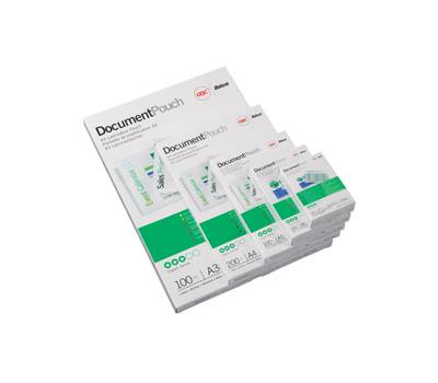 Pouches per plastificazione - german card - 83 x 113 mm - 2 x 125 micron - scatola 100 pezzi - GBC - 3743154 - 33816032804 - DMwebShop
