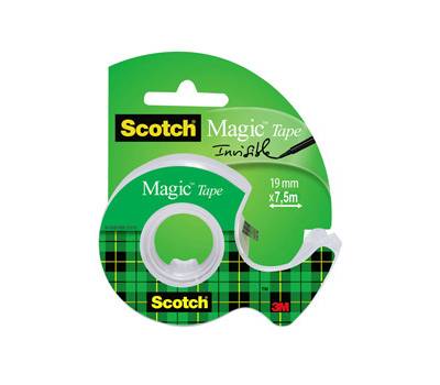 Nastro adesivo Magic 810 - permanente - 19 mm x 7,5 mt - trasparente - con chiocciola - Scotch - 7100086322 - 51131592087 - DMwebShop