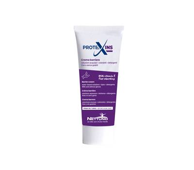 Crema mani protettiva Protexins Plus - tubo 100 ml - inodore - Nettuno - 00052 - 80529521 - DMwebShop